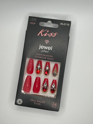 Kiss Jewel Plus Glamour Nail Tip